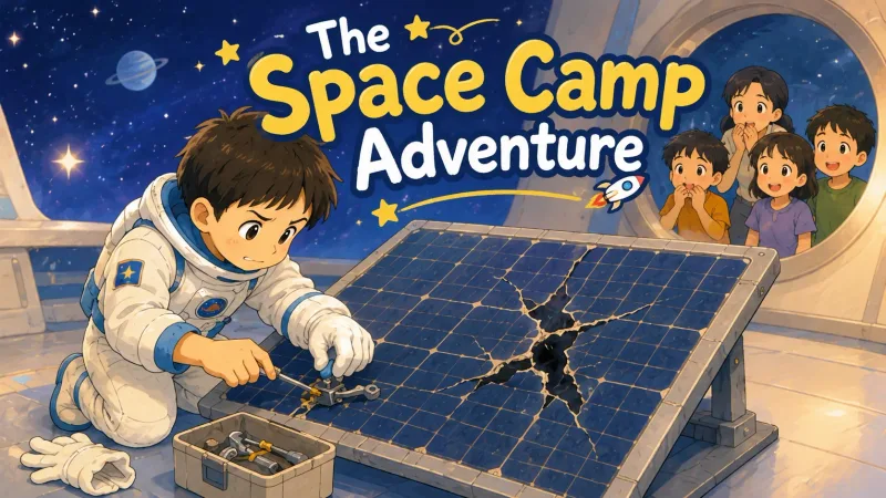《太空营大冒险》绘本封面