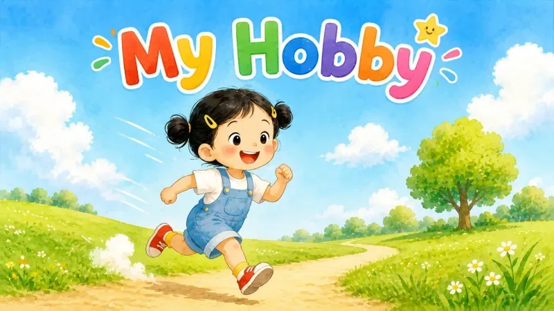 《我的爱好》绘本封面